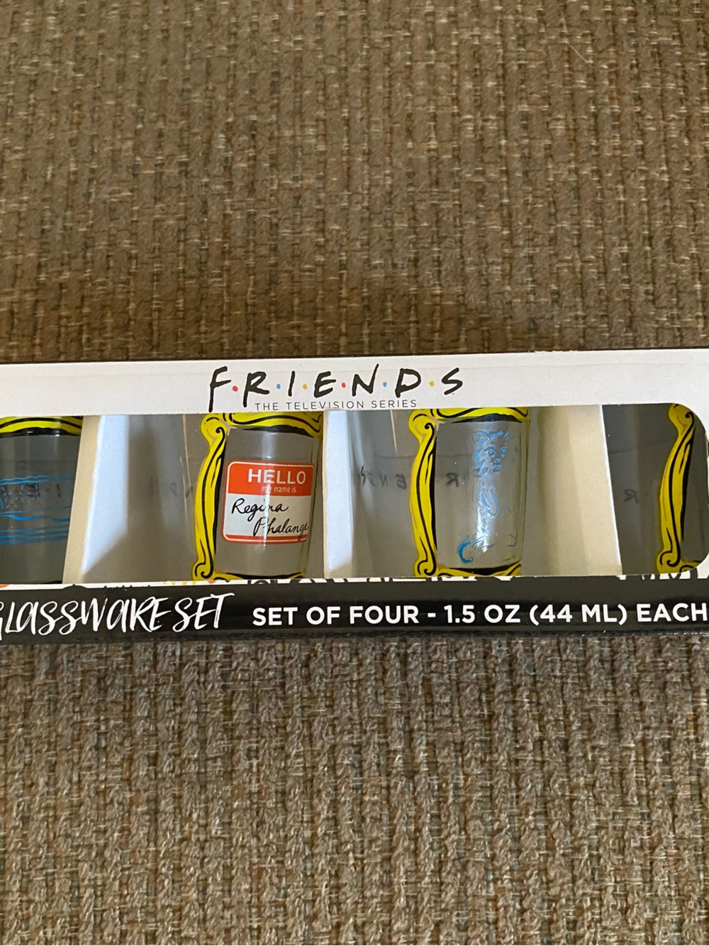 Friends shot glass set